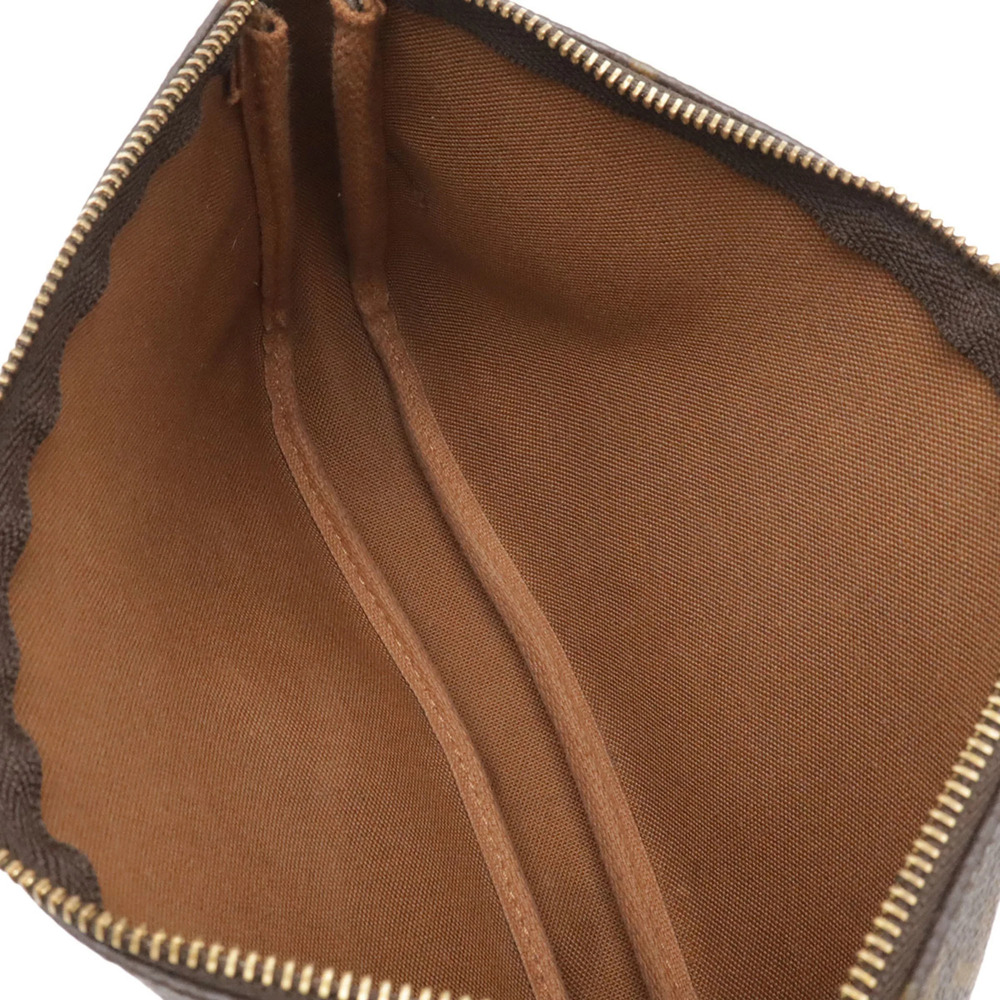 LOUIS VUITTON Brown Monogram Pochette Pouch - Picture 9 of 10